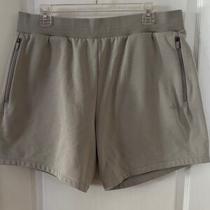 adidas Women's Light Gray Athletic Shorts